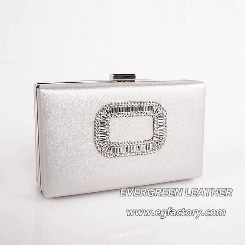 High Quality Italian stylish Diamond women purse evening clutch bags with crystal EB960