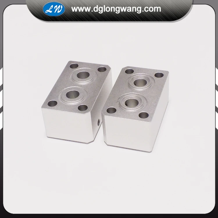 Oem Customized Cnc Milling Service 7075 T6 Aluminum Block For Guide Gas