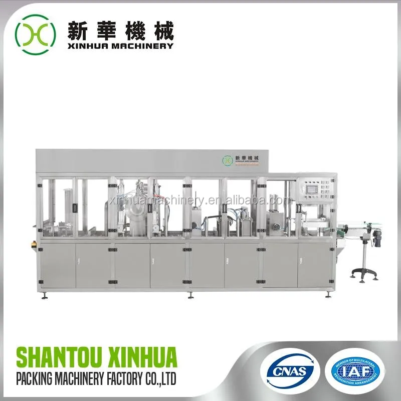 Ac Inverter Plastic Jelly Pudding Cup Filling Sealing Machine For