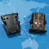 Made in China Plastic push to open door catch cabinet door latch PR-3