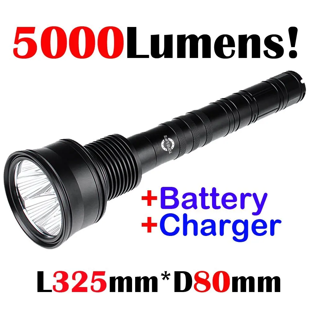 Buy Tonelife 7xCree U2 led 5000Lumens Tactical Torches High Power