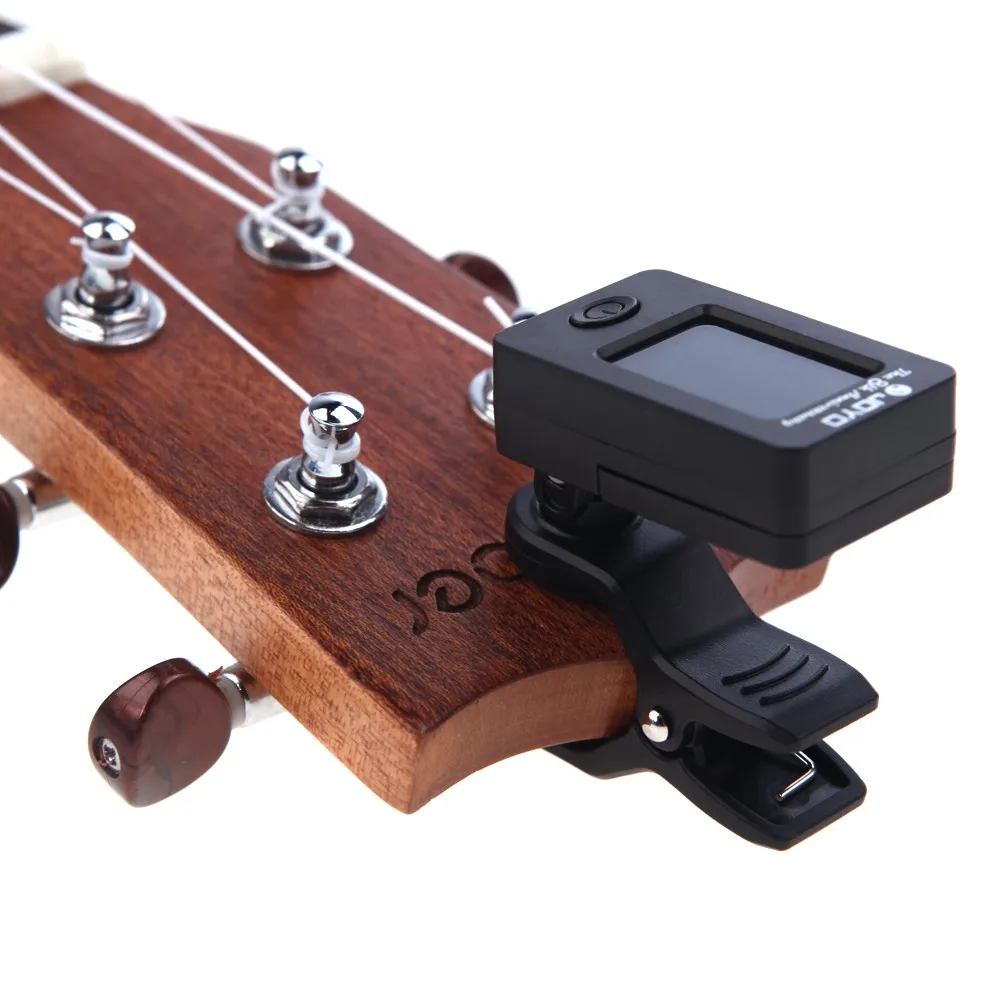 Joyo Jt-01 Chromatic Clip-on Digital Tuner 360 Degree Rotatable Guitar ...