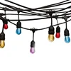 Dongguan, China, S14 string LED string 48FT indoor and outdoor 15LED RGB running horse lamp string adjustable light and color