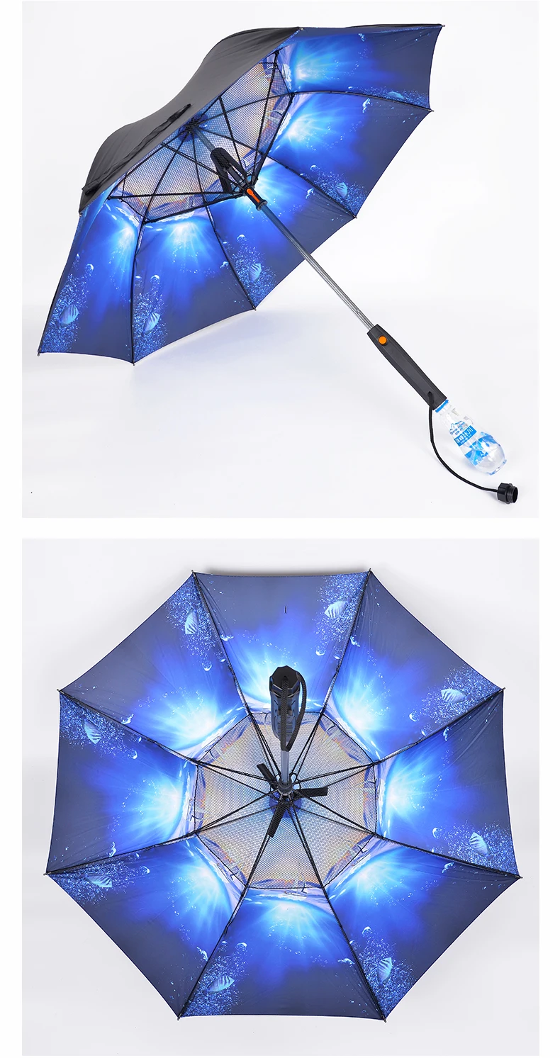 umbrella with fan