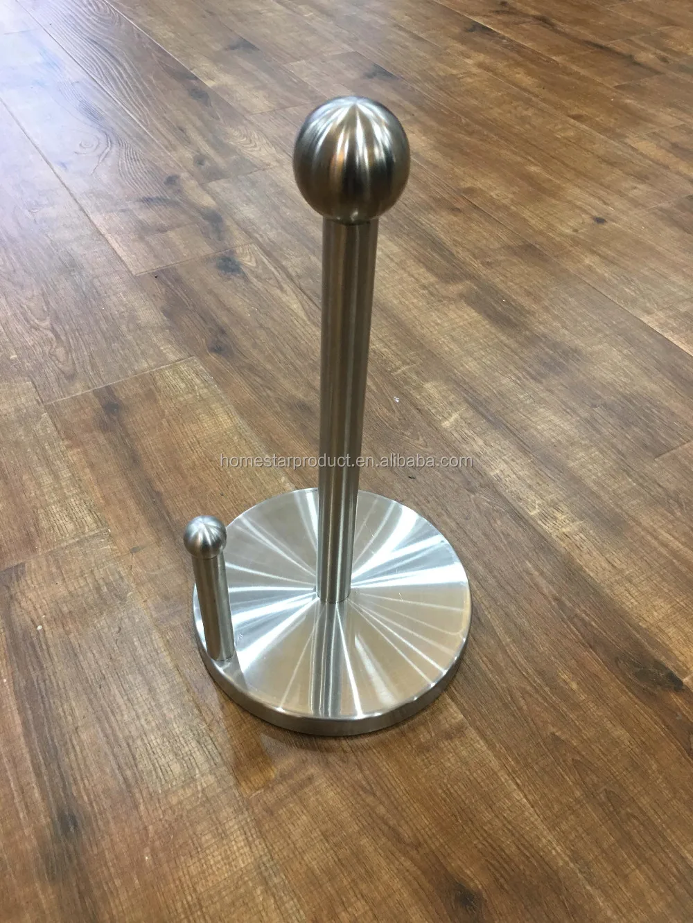 Table Top Stainless Steel Jumbo Paper Tissue Holder Brushed