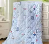 Hot sale summer bedspread microfiber filling printed pin-sonic quilt