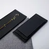 Unique Design RoHeCa Catering Luxury Black Rectangle, Dinner Plates For Restaurant Europe Style@