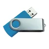 Cheapest Usb Model Pop Swivel Usb Memory Disk With Keychain Pen Drive Customized Logo Thumb Drive