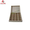 New Trends unfinished balsa wood boxes or wooden box with divider