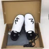 White Breathable Leather martial arts shoes taekwondo shoes for training or competition