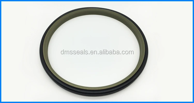 China Manufacture Filled PTFE Bronze Hydraulic Wiper Seal DPT1