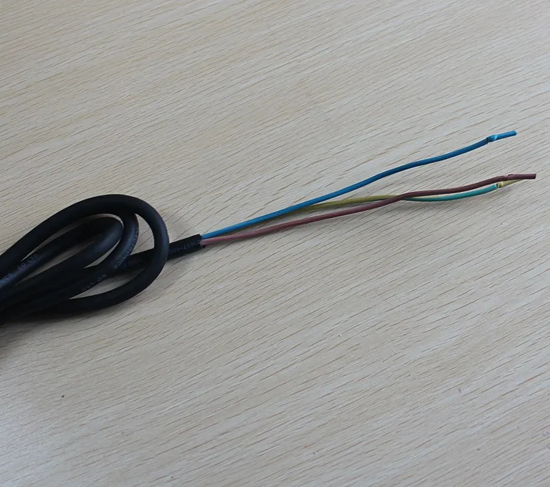 巴西插头 inmetro ac 橡胶电源线 250 v 电缆 h03vvh2-f h05vvh2-f