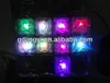 new artificial acrylic LED Ice cubes lighting in the water