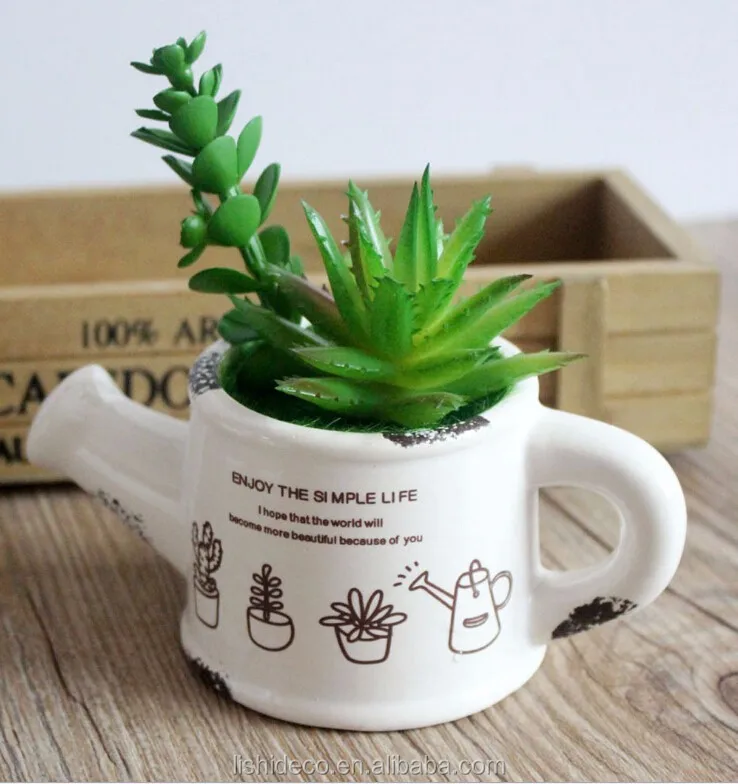 Wholesale Artificial Succulents Art Mini Succulent Plants For