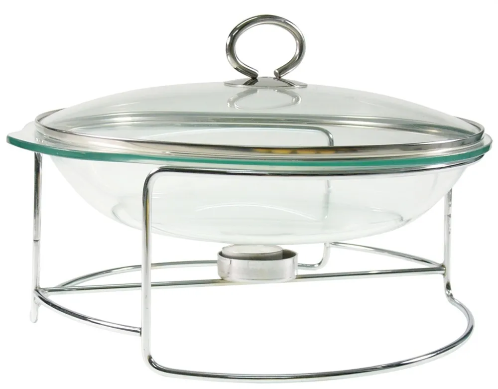 Oval Tempered Glass Chafing Dish For Restaurant,Kitchen Buy Glass
