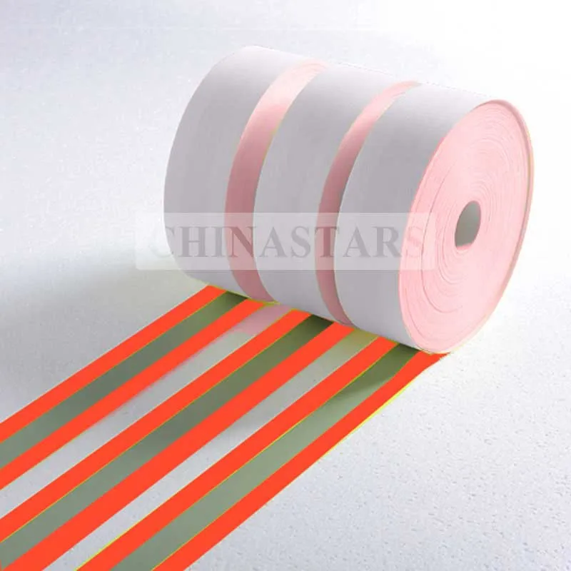 Flame Resistant Sew on High Visibility Hi Vis Retro Reflective fabric tape