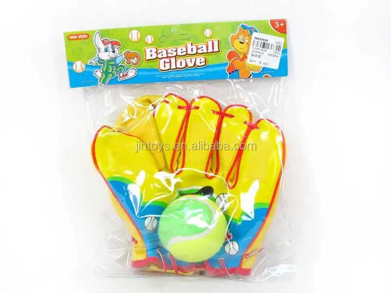 Kids Toys Plastic Baseball Glove And Baseball Bat,Ball Game For