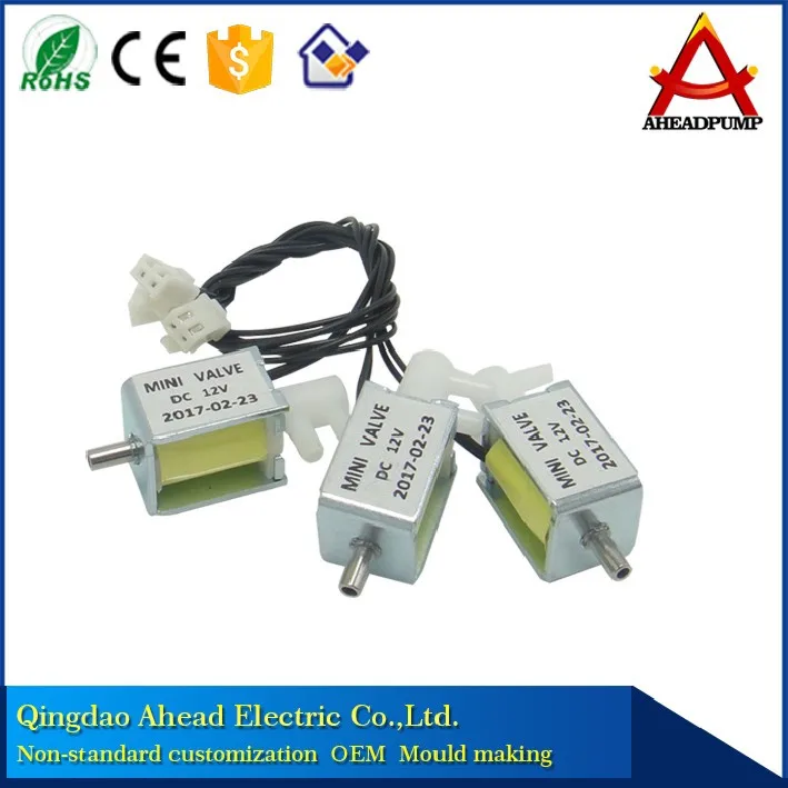 3v Dc High Temperature Korea 2 Way Air Pump Solenoid Valve Parts Hs