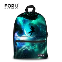 Brand Design 3D Galaxy Print Space School Backpack For Girls Teenager Backpack For Kids Casual Children Women Travel Rucksack
