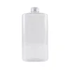 Plastic Wine Bottle Rectangle 500ml PET High Transparency Beverage Packing