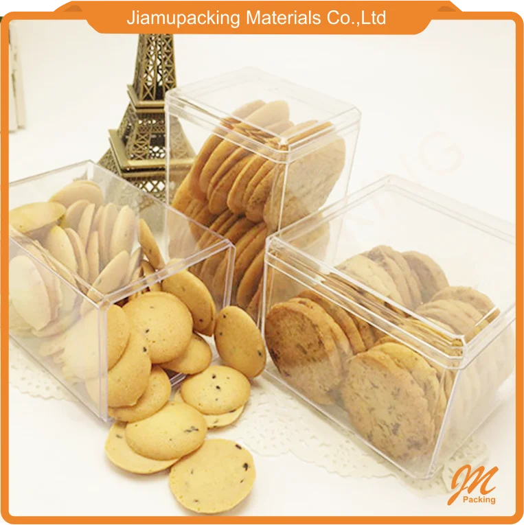 Plastic Small Biscuit Cookie Packaging Container Box Buy Biscuit