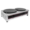 2018 China Wholesale Commercial Stainless Steel Double Head Electric Crepe Maker For Snack Machine EM-2