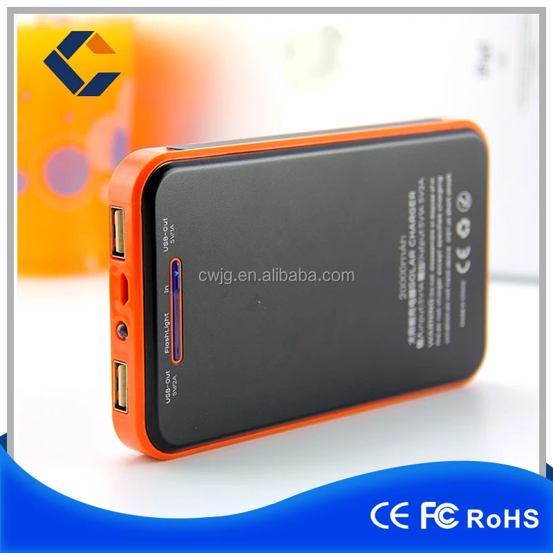 2016 External Battery New Solar Power Bank 10000mah solar Charger Powerbank For HTC For PSP