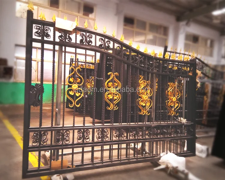 Cheap House Iron Gate Design,Wrought Iron Gate - Buy Iron Gate,Iron