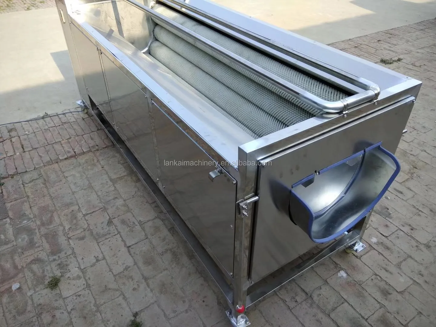 Brush Cleaning And Peeling Machine Tomato Cleaning Machine Vegetable