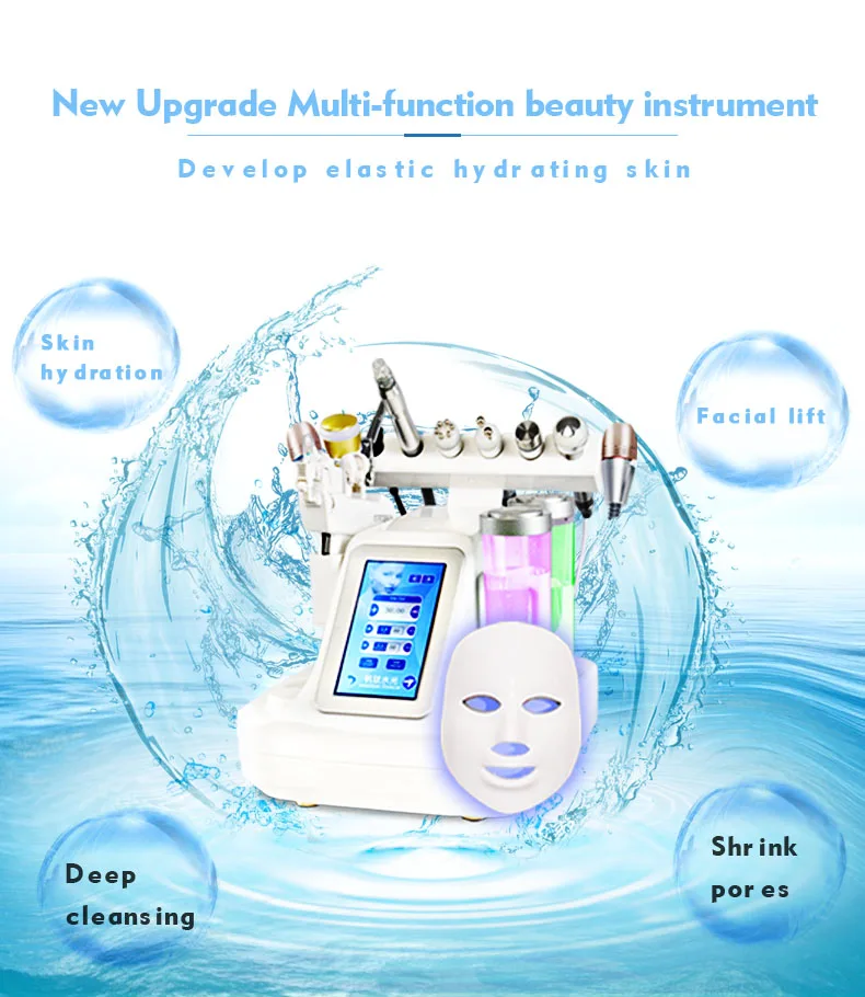 new products 2019 Top Quality Low Price 12 In 1 Skin Care Facial Machine Multi-functional Personal Salon Beauty Equipment