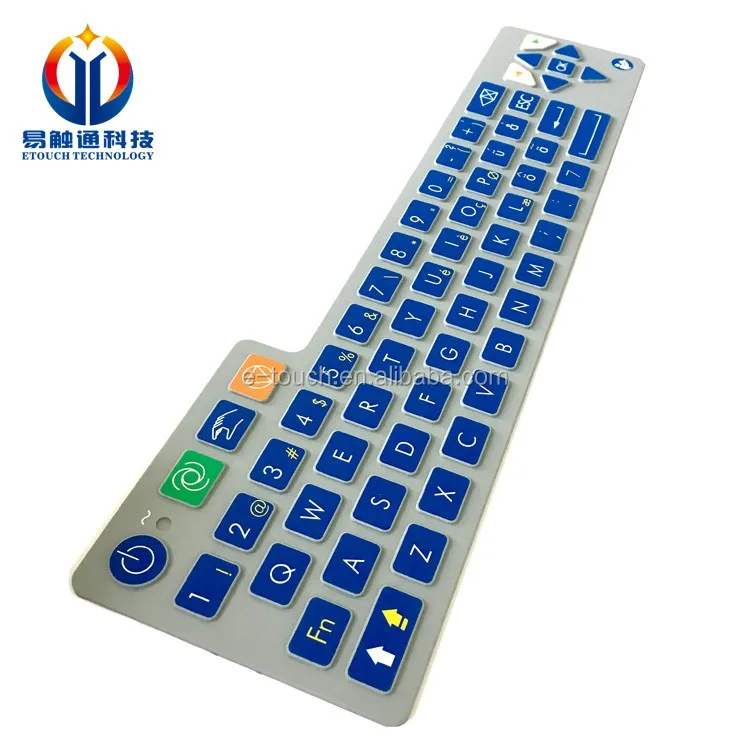 Silicon Rubber Keypad And Keyboard / Pcb Membrane Switch Keyboard Buy