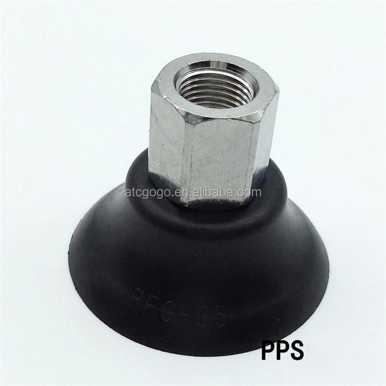 High Quality Ps10 Rubber Vacuum Suction Cups With Fittings Industrial