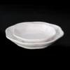 customized ceramic plate making machine print dinner round plates for restaurant