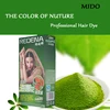 Healthy natural two toned henna blonde hair dye