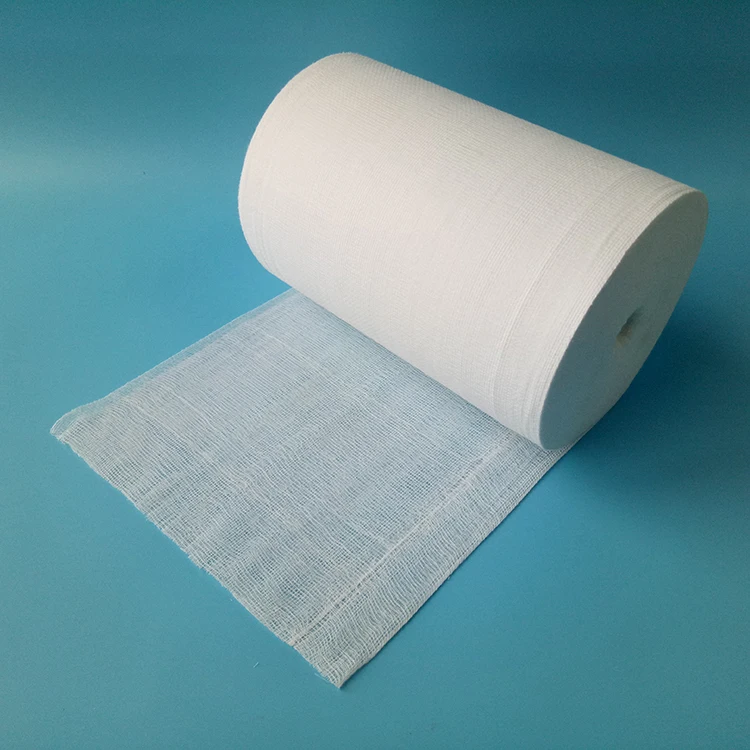 100cotton Medical Absorbent Surgical Hydrophilic Jumbo Gauze Rolls
