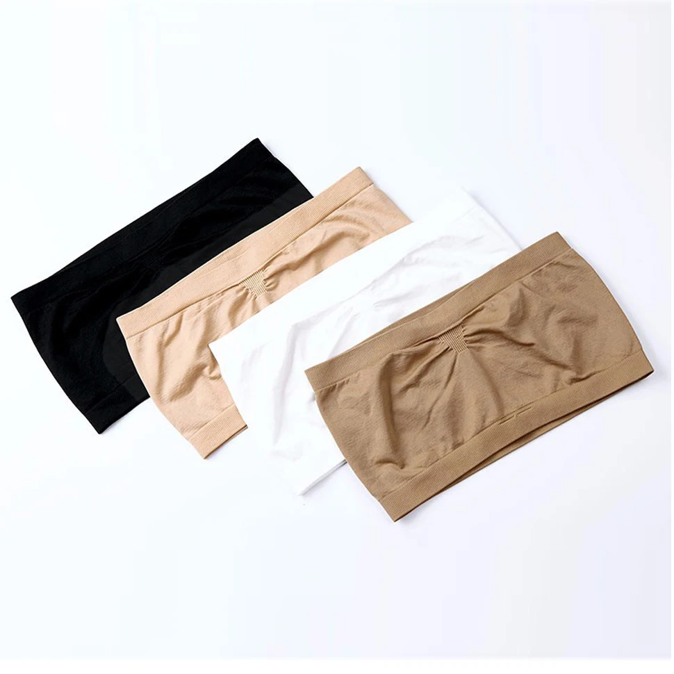 
Wholesale India Hot Sexy Women Bra Seamless Boob Tube Top 