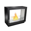 2019 custom designs modern indoor bioethanol fireplace surround(FP-001S)