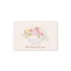 Thank you Painting Wishes Outer Box Art Blank Vase Greeting Card With Envelope