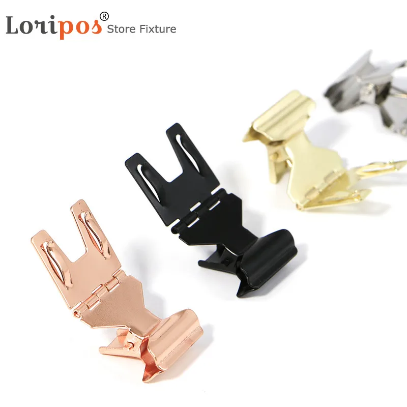 2021 Metal Price Tag Clip Label Holder Stand Paper Name Card Display Pop Clip Picture Note Pos
