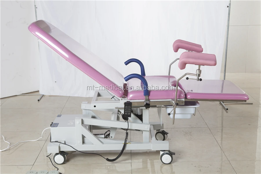 High quality and popular electric gynecologic delivery operating table