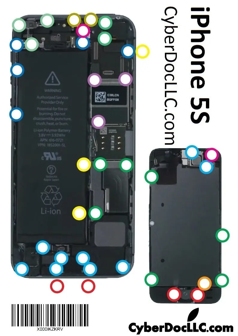 Iphone 4s Disassembly Chart