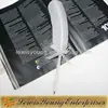 White turkey feather ball pen for writing