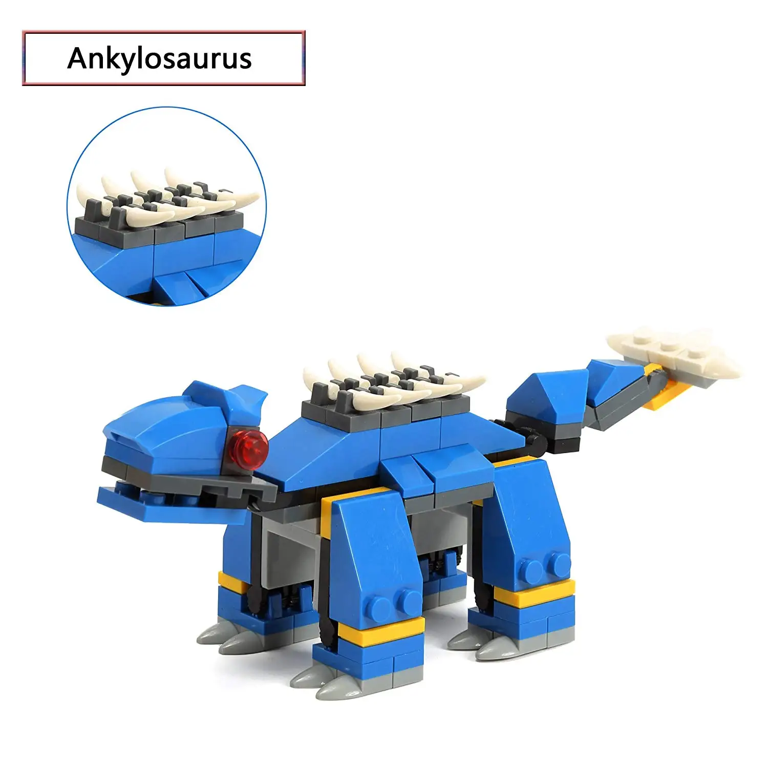 PleaseMeTees Baby Stegosaurus Educational Dinosaur Jurassic HQ Bodysuit 1-Piece