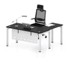 Modular furniture steel square tube table legs executive office desk