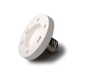 E-Simpo® 10-Pack E27 to GX53 Converter, E27 to GX53 Adapter, GX53 Lamp Holder, E27 Lamp base, Lamp Holder Adapater CE ROHS