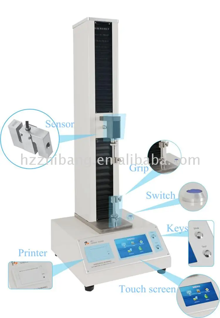 paper tensile strength testing instrument