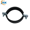 Q235B Galvanized Seismic Pipe clamps for Unistrut fittings with Rubber