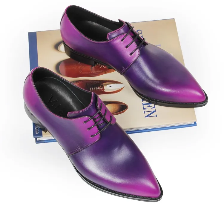 Vikeduo Hand Made American Style Ladies Leather Footwear Derby Shoe