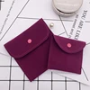 button closed small dust pouch bag custom print with envelop closure