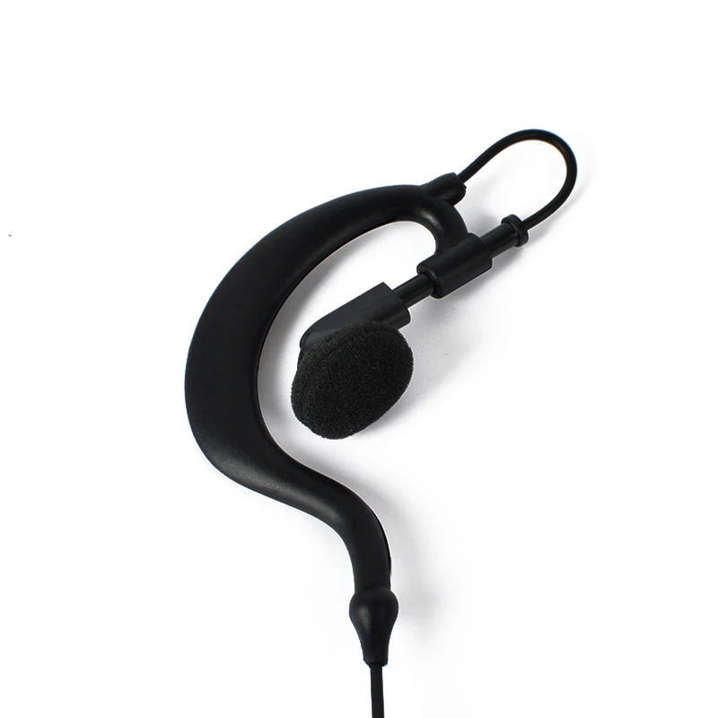 Generic Oreillette de sécurité avec cordon flexible pour radio Ham 2.5 mm